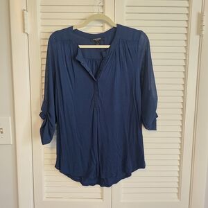 Nine West Deep Blue Blouse